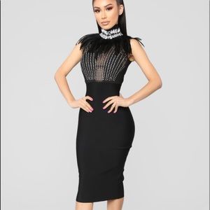 Fashion nova black dress